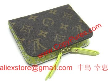 LOUIS VUITTON　ルイヴィトン　モノグラム・フルリ　LV　フラワー・モチーフ　ヴェール　財布　ポルト　モネ・アンソリット　M60231